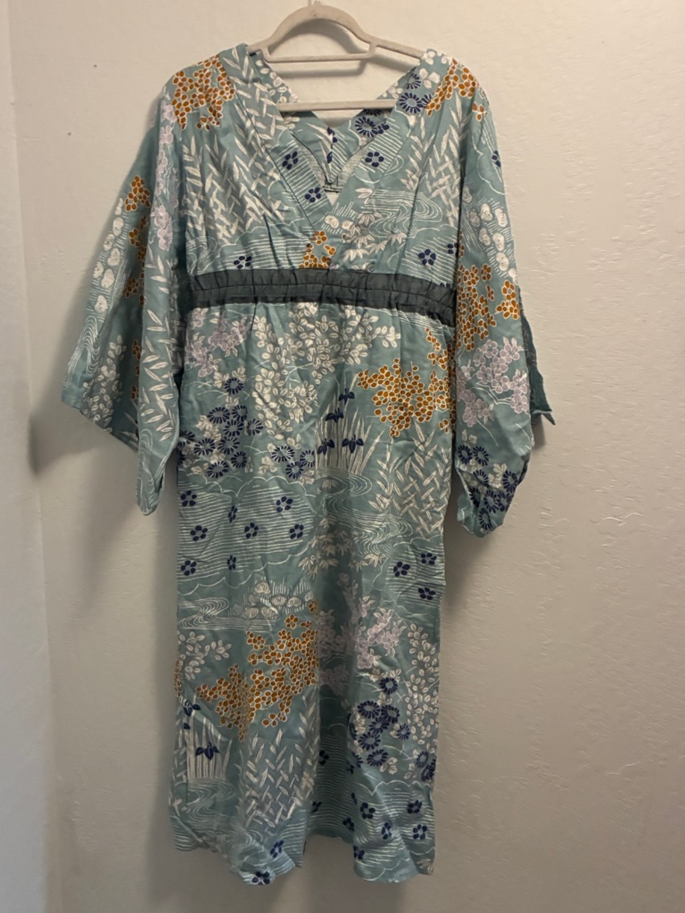 SOU SOU Kyoto Linen Kimono Size M